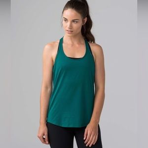 Lululemon Tech Mesh Singlet Forage Teal